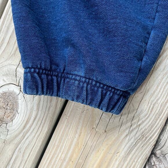 Good American Boyfriend Joggers Dark Blue Size 6 Waist 36" - Picture 5 of 11